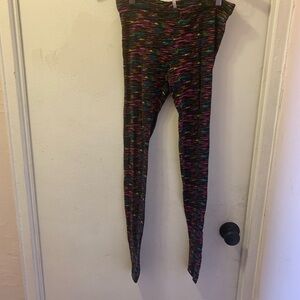 Sparkle & Fade Multicolored Cotton Leggings, size S